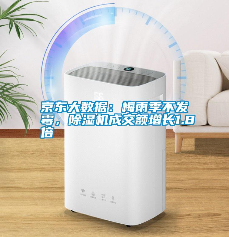 京東大數據：梅雨季不發霉，除濕機成交額增長1.8倍