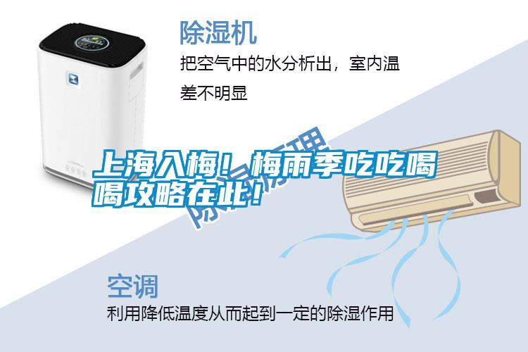 上海入梅!梅雨季吃吃喝喝攻略在此!