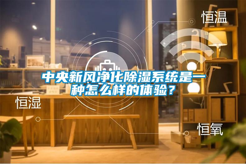 中央新風(fēng)凈化除濕系統(tǒng)是一種怎么樣的體驗(yàn)？