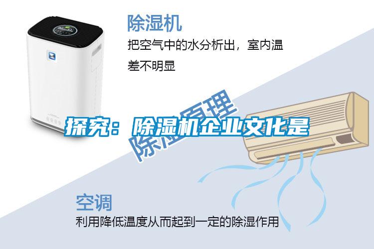 探究：除濕機(jī)企業(yè)文化是