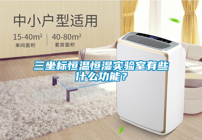 三坐標(biāo)恒溫恒濕實驗室有些什么功能？