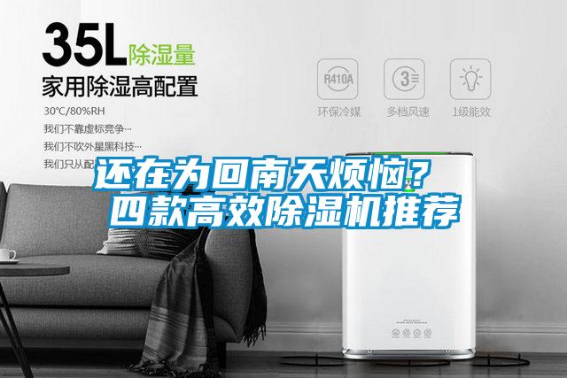 還在為回南天煩惱？ 四款高效除濕機推薦