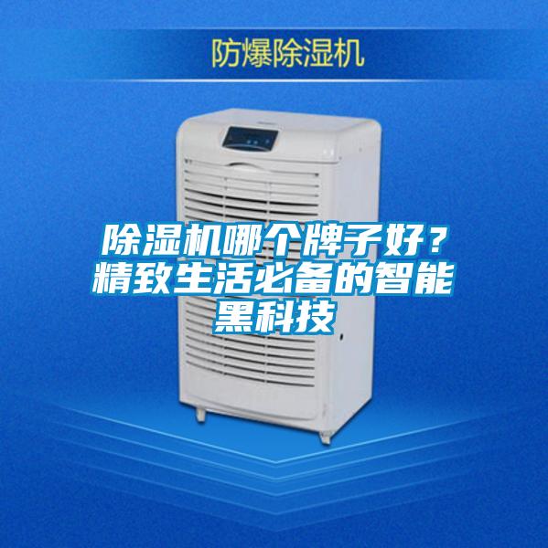 除濕機(jī)哪個(gè)牌子好？精致生活必備的智能黑科技