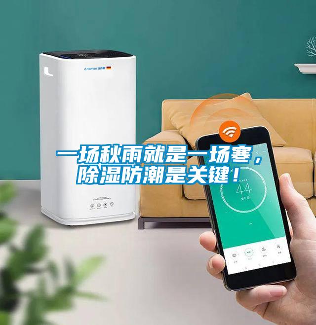 一場秋雨就是一場寒,除濕防潮是關鍵!