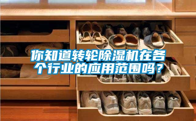 你知道轉輪除濕機在各個行業的應用范圍嗎？