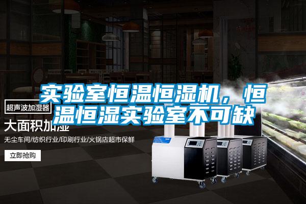 實(shí)驗(yàn)室恒溫恒濕機(jī),恒溫恒濕實(shí)驗(yàn)室不可缺