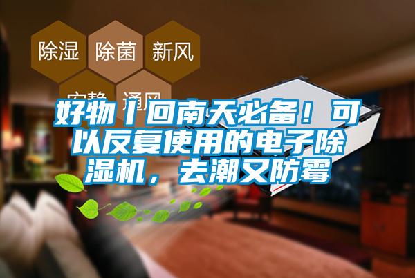 好物丨回南天必備！可以反復使用的電子除濕機，去潮又防霉