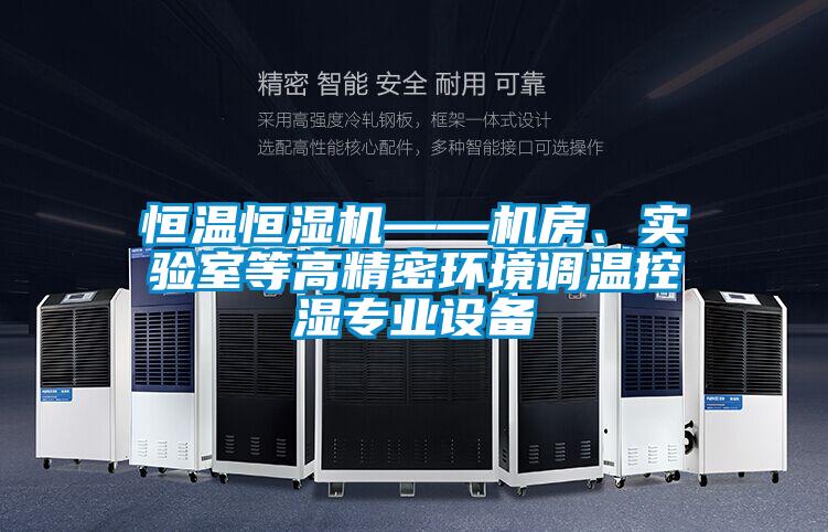 恒溫恒濕機——機房、實驗室等高精密環(huán)境調(diào)溫控濕專業(yè)設(shè)備