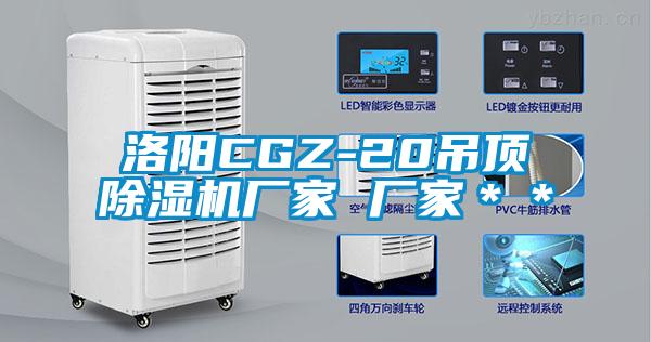 洛陽CGZ-20吊頂除濕機廠家 廠家**