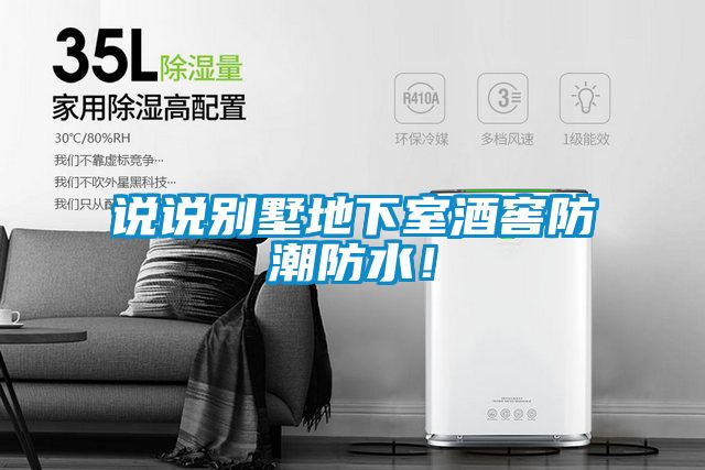 說(shuō)說(shuō)別墅地下室酒窖防潮防水！