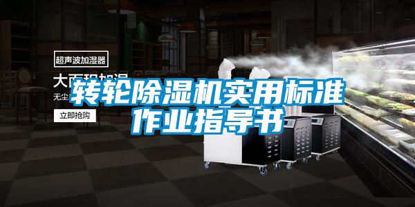 轉輪除濕機實用標準作業指導書