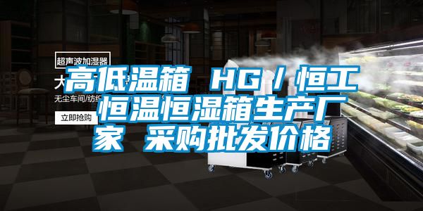 高低溫箱 HG/恒工 恒溫恒濕箱生產(chǎn)廠家 采購(gòu)批發(fā)價(jià)格